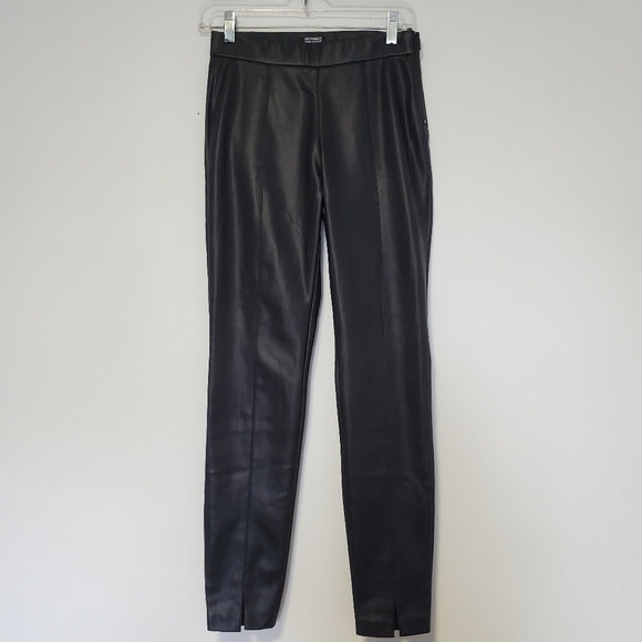 Zara Trafaluc Legging Collection Black Faux Leather leggings - Picture 2 of 6